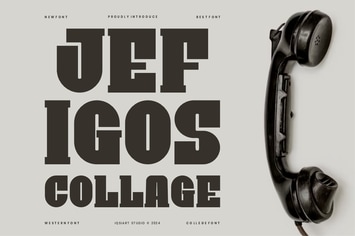 Jefigos Collage Font