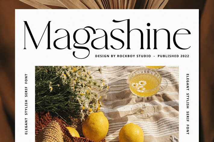 Magashine - Advertisement Font