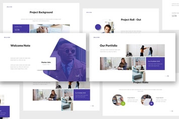 Billion Pitch Deck Keynote Template