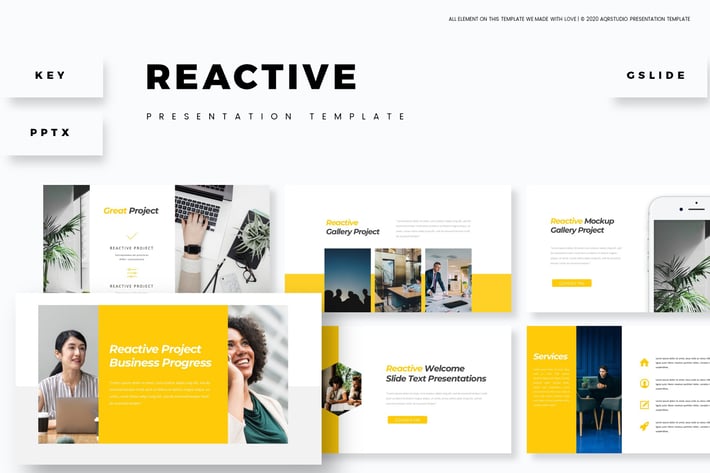 Reactive - Presentation Template