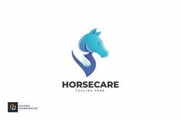 Horse Care - Logo Template