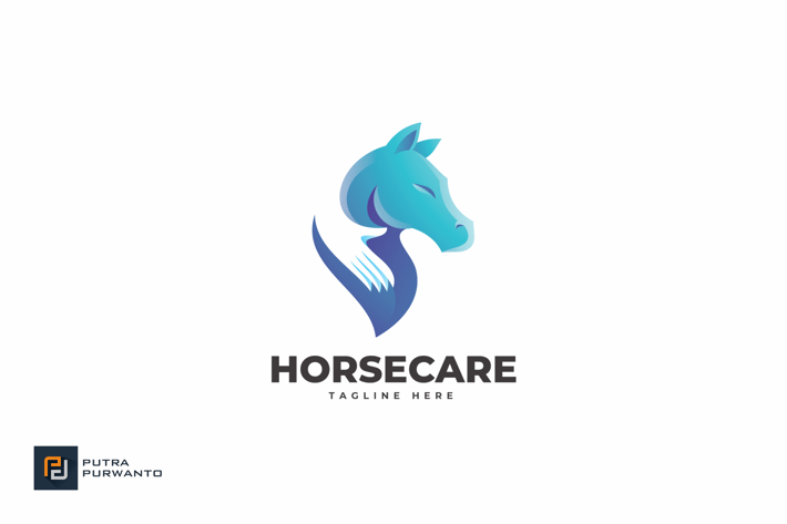 Horse Care - Logo Template