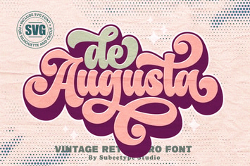 De Augusta - Vintage Retro Font