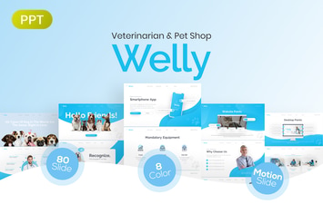 Welly Veterinary PowerPoint Presentation Template