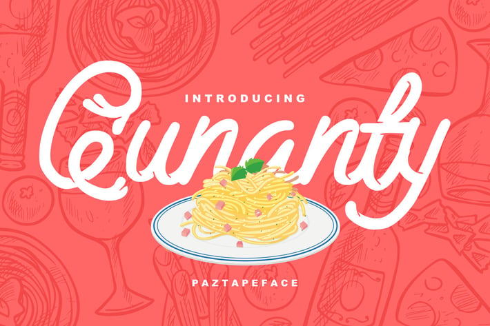 Qunanty | Paztapeface Script Font
