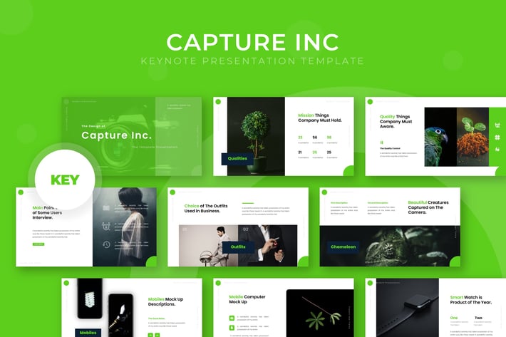 Capture Inc - Keynote Template
