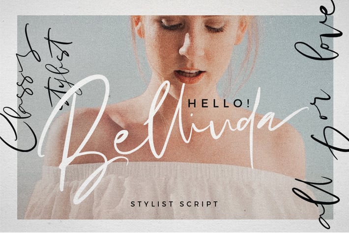 Hello Bellinda - Signature Wedding Script Font