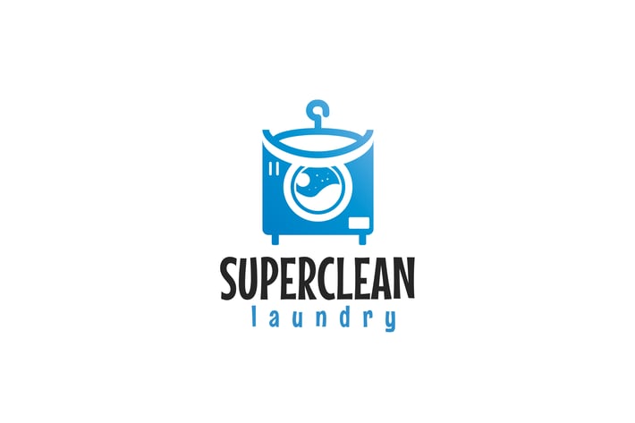 Laundry Logo Template