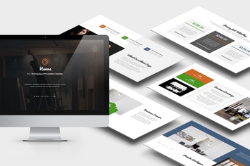 Hevera : Coworking Space Business Powerpoint