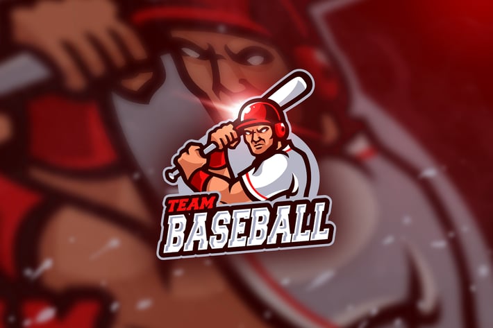 Baseball Team - Mascot & Esport Logo
