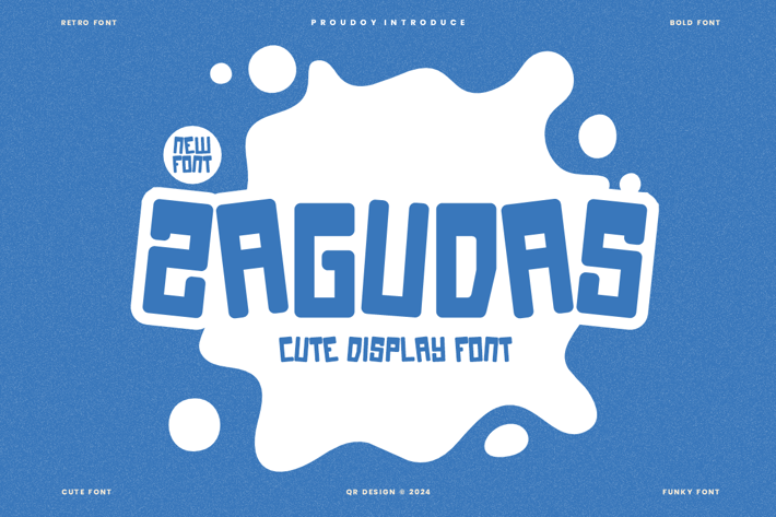 Zagudas - Kids & Fun Font