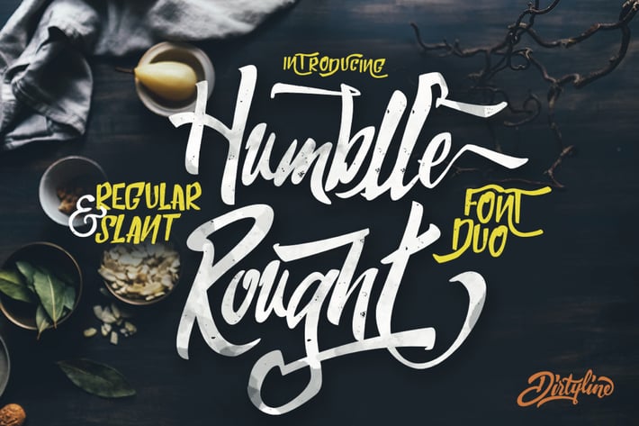 Humblle Rought - Font Duo logotype