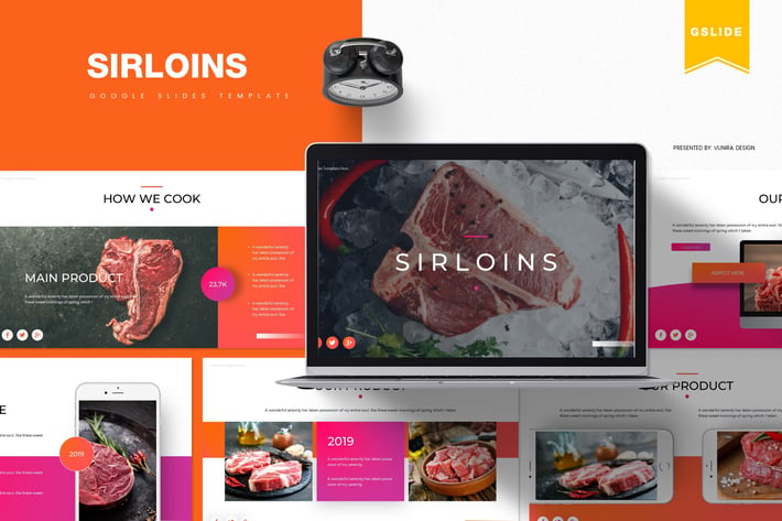 Sirloins | Google Slides Template