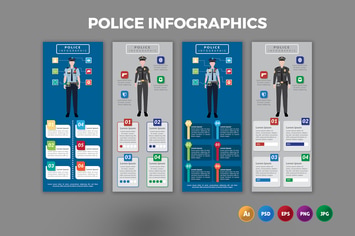 Police – Infographics Design