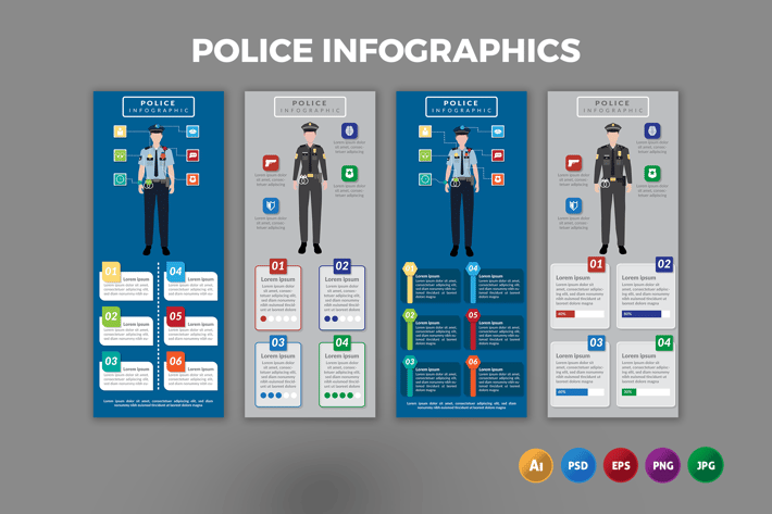 Police – Infographics Design