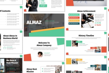 Almaz - Business Template Prensentation