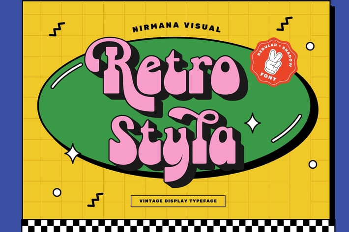 Retro Styla - Logo Font