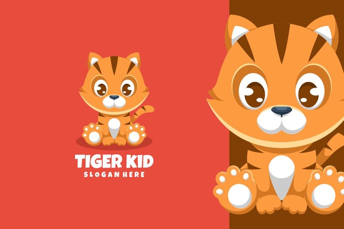 Tiger Logo Mascot
