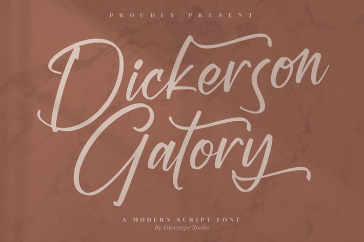Dickerson Gatory Script Font