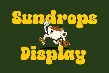 Sundrops Display  - Modern Retro Font