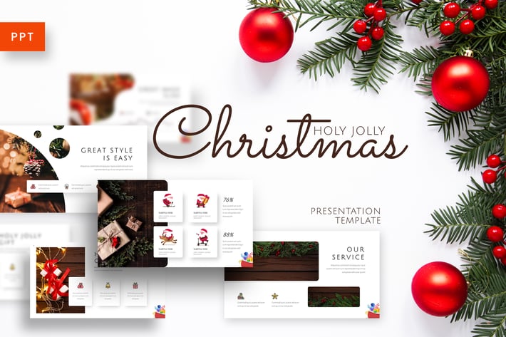 Holy Joly - Christmas Powerpoint Template