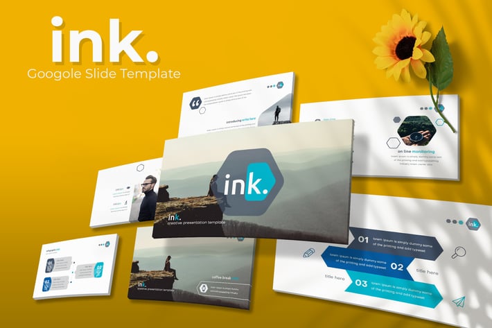 ink. - Google Slides Template