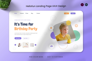 Hellofun Landing Page