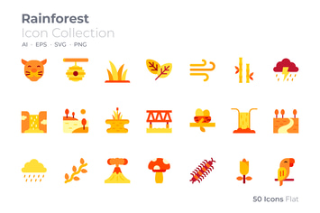 Rain Forest Color Icon