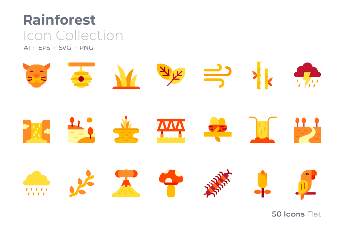 Rain Forest Color Icon