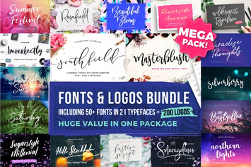 Typographer's Dream Box + 200 Logos