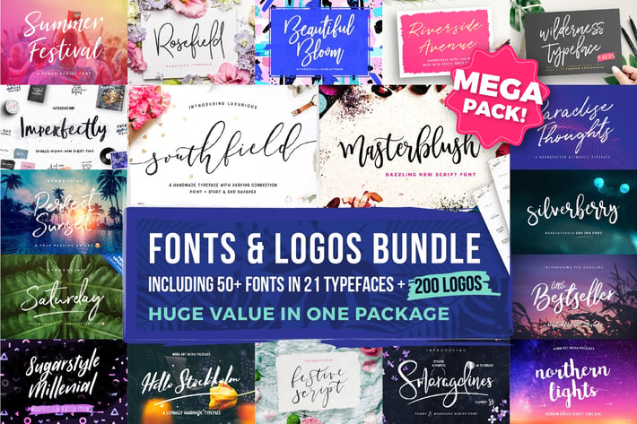 Typographer's Dream Box + 200 Logos