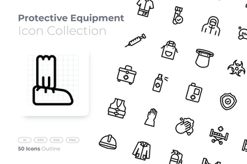 Protective Equipment Outline Icon