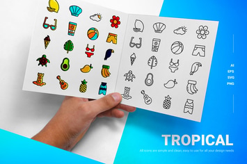 Tropical - Icons