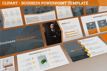 Clipart - Business Powerpoint Template