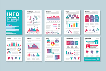 Business Infographic Brochure Design Template
