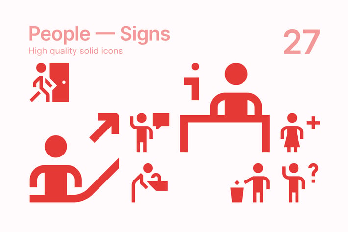 People — Signs