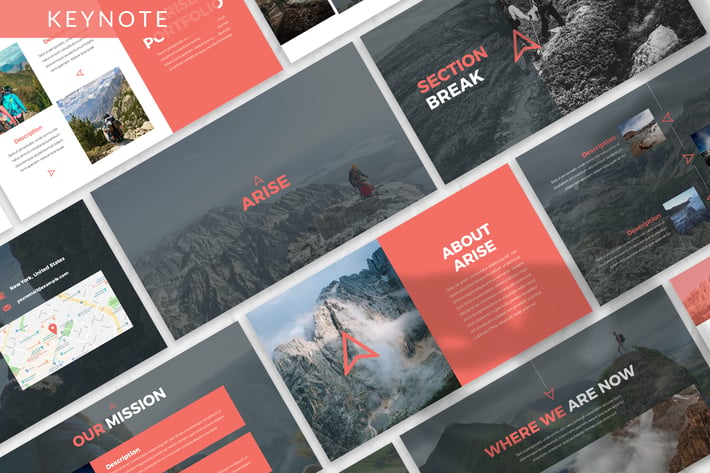 Arise - Business Keynote Template
