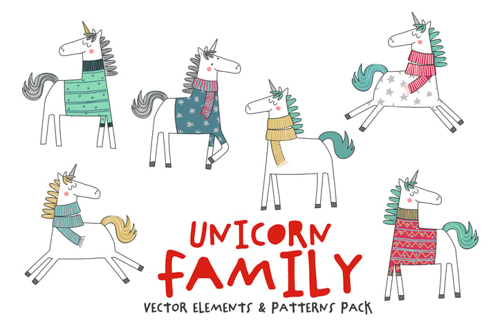 Unicorn Family Pack