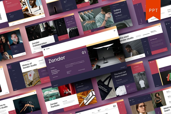 Zender – Business PowerPoint Template