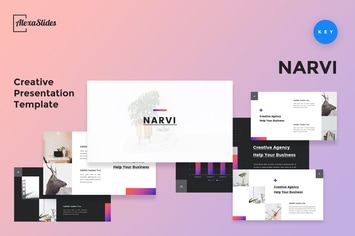 Narvi - Creative Keynote Presentation Template