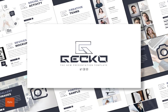 Gecko - Modern Powerpoint Template