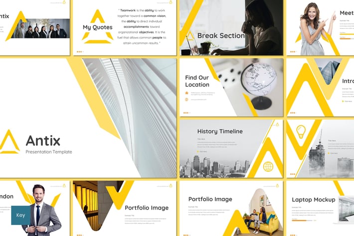 Antix - Business Keynote Template