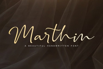 Marthin - Modern Font