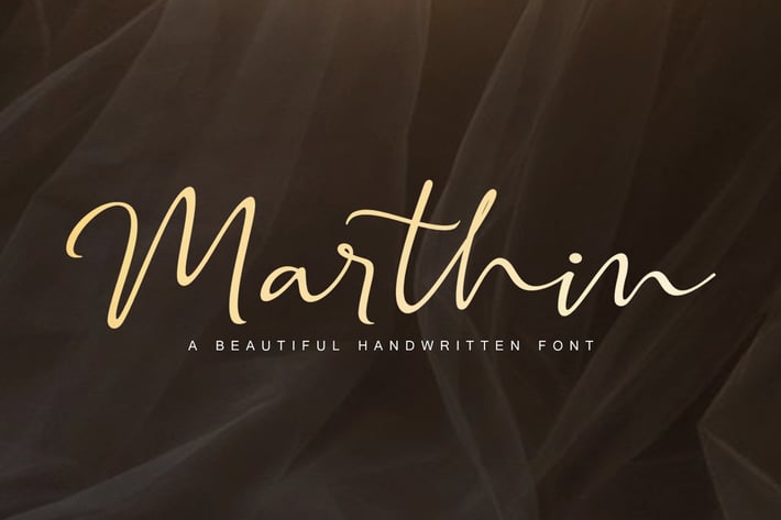 Marthin - Modern Font