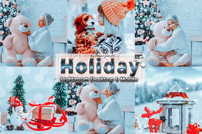 Moody Holiday Lightroom Presets 