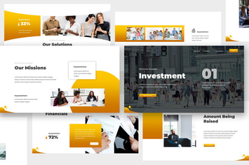 Investment Pitch Deck Keynote Template