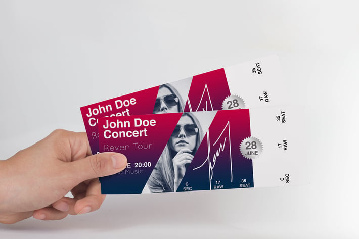 Ticket Mock Up