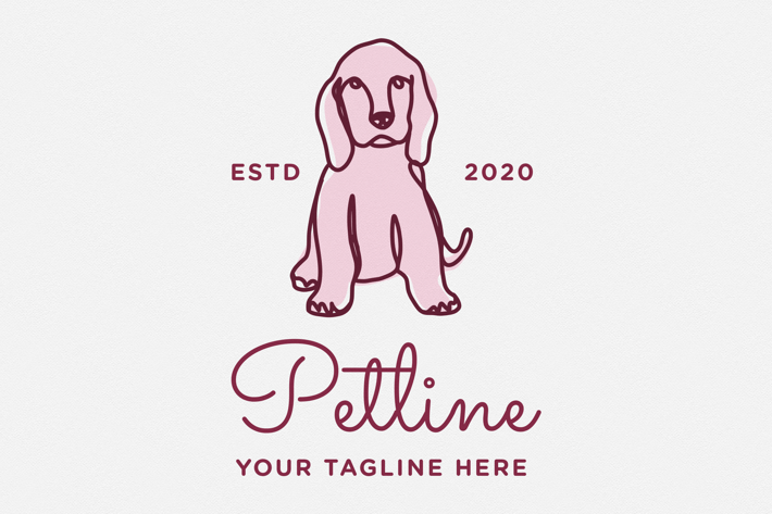 Petline Logo Template - Dog