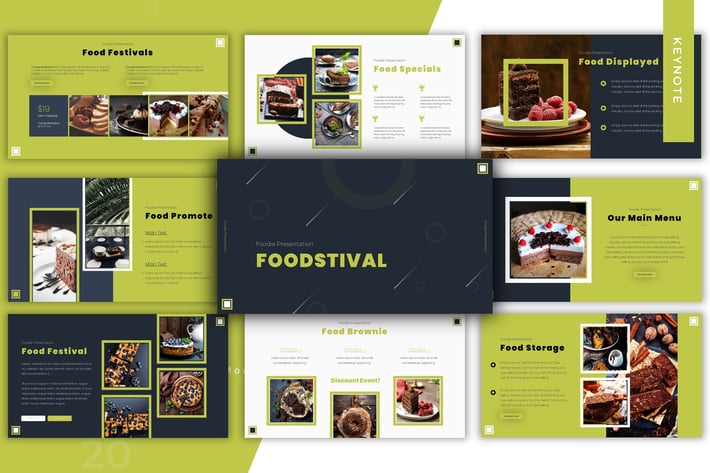 Foodstival - Keynote Template