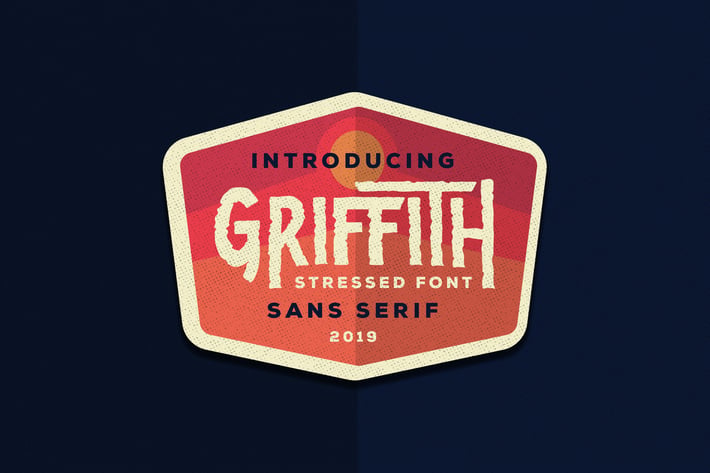 Griffith - Stressed Font